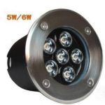 Warm White CE RoHS 5W LED Inground Pool Lights