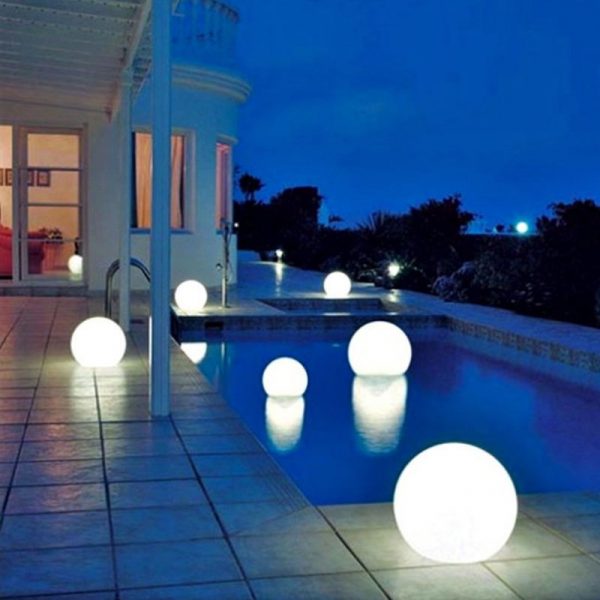 floating pool lights solar