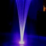 LED Ring Light Floating Fountain