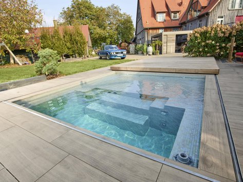 C-SIDE Compact garden pools