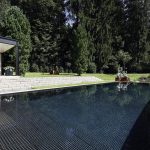 Custom-made prefabricated mosaic pools